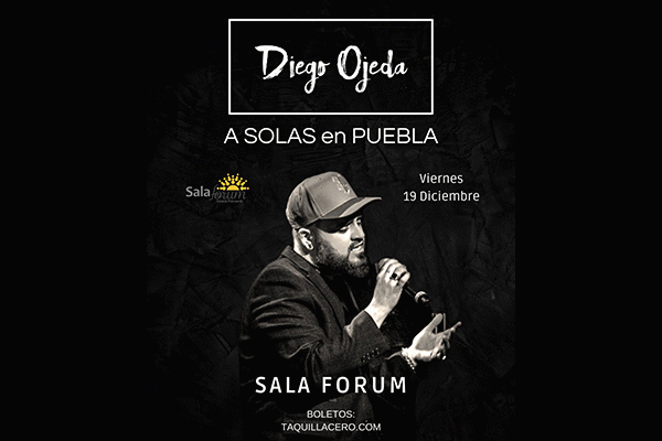 DIEGO OJEDA 'A SOLAS EN PUEBLA'